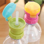 2 couvercles à paille CJ07205 pour bébé, couvercles à paille portables pour enfants, 2 verts, 2 roses