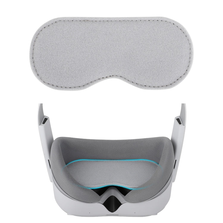 Tampon en éponge anti-poussière protecteur de lentille pour lunettes VR PICO 4 Hifylux PC-ZF17, PC-ZF17 Gris clair