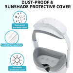Tampon en éponge anti-poussière protecteur de lentille pour lunettes VR PICO 4 Hifylux PC-ZF17, PC-ZF17 Gris clair