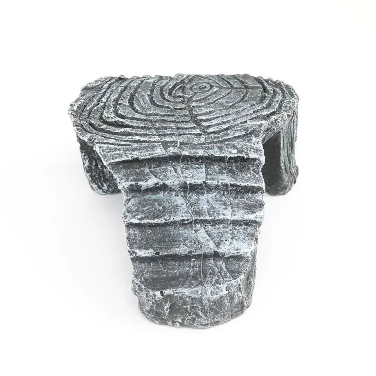 Plateforme d'escalade pour aquascape tortue, cachette pour reptile, plateforme tortue à trois pieds, Petite, Grande