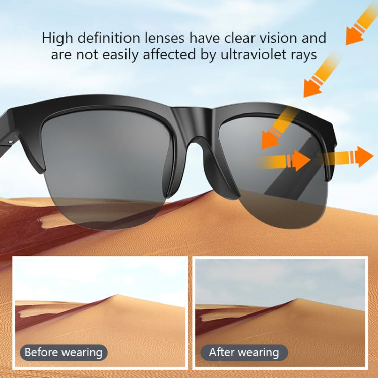 Lunettes de soleil intelligentes Bluetooth 5.3 Casque sans fil Lunettes de soleil anti-lumière forte et anti-polarisation, F06, F07, F08