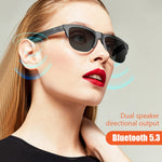 Lunettes de soleil intelligentes Bluetooth 5.3 Casque sans fil Lunettes de soleil anti-lumière forte et anti-polarisation, F06, F07, F08