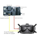 Module récepteur analogique 5,8 GHz pour lunettes DJI FPV V2, carte adaptatrice et récepteur vidéo