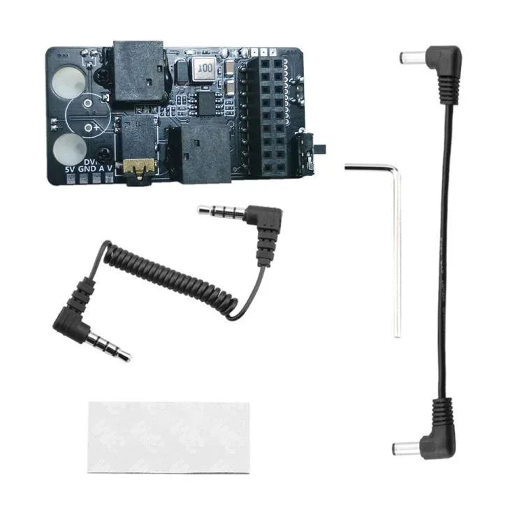 Module récepteur analogique 5,8 GHz pour lunettes DJI FPV V2, carte adaptatrice et récepteur vidéo