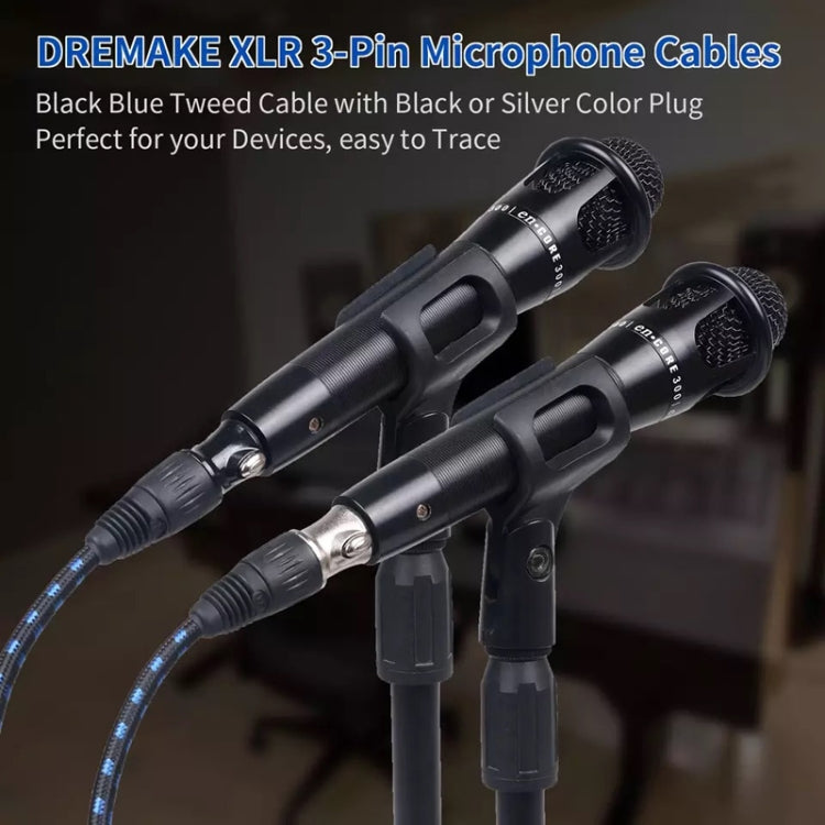 Câble audio Canon ligne mâle vers femelle pour microphone amplificateur de puissance XLR, KN006 1m, KN006 1,5m, KN006 2m, KN006 3m, KN006 5m, KN006 10m, KN006 15m, KN006 20m