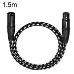 Câble audio Canon ligne mâle vers femelle pour microphone amplificateur de puissance XLR, KN006 1m, KN006 1,5m, KN006 2m, KN006 3m, KN006 5m, KN006 10m, KN006 15m, KN006 20m
