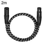 Câble audio Canon ligne mâle vers femelle pour microphone amplificateur de puissance XLR, KN006 1m, KN006 1,5m, KN006 2m, KN006 3m, KN006 5m, KN006 10m, KN006 15m, KN006 20m