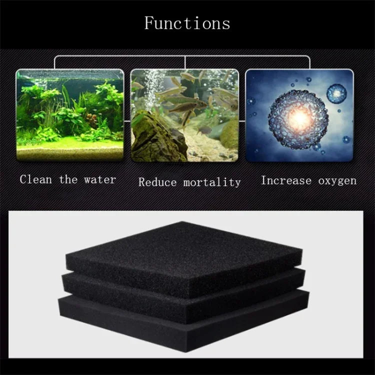 Coton filtrant pour aquarium, matériau filtrant biochimique pour filtre de bassin de pêche, 50x12x2cm trou moyen, 50x50x2cm trou petit, 50x50x2cm trou moyen, 50x50x4cm trou petit, 50x50x4cm trou moyen, 50x50x2cm trou grand, 50x50x4cm trou grand