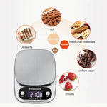 Petite balance de cuisine multifonctionnelle, haute précision, affichage numérique LCD, balance alimentaire, 3kg/ 0.1g, 5kg/ 0.1g, 10kg/ 1g