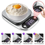 Petite balance de cuisine multifonctionnelle, haute précision, affichage numérique LCD, balance alimentaire, 3kg/ 0.1g, 5kg/ 0.1g, 10kg/ 1g