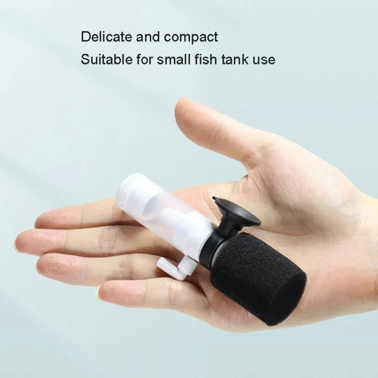 Petit filtre pneumatique mini pour aquarium, oxygénateur MB-201