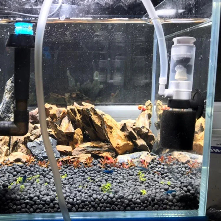 Petit filtre pneumatique mini pour aquarium, oxygénateur MB-201