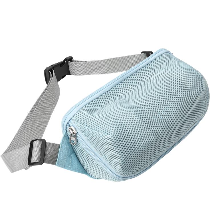 Sac messager, sac de poitrine, sac à main universel pour enceinte Bluetooth, pour JBL Flip Series/UE BOOM 3/Beats Pill, etc., bleu, noir