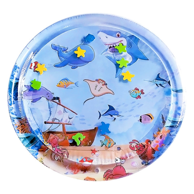 Tapis de jeu aquatique gonflable pour bébé et enfants 93 cm en PVC requin, 93 cm requin