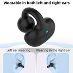 Écouteur Bluetooth stéréo sans fil M-S8 à clip unique, M-S8 simple noir, M-S8 simple gris, M-S8 simple rose, M-S8 simple bleu