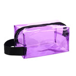 Sac à main en PVC Sac de toilette cosmétique étanche et éblouissant