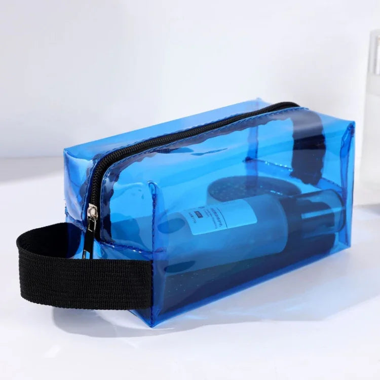 Sac à main en PVC Sac de toilette cosmétique étanche et éblouissant
