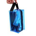 Sac à main en PVC Sac de toilette cosmétique étanche et éblouissant