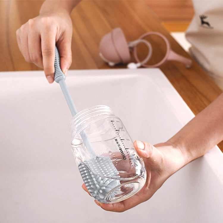 Brosse à bouteille en silicone pour la maison, brosse à thermos de cuisine, longue