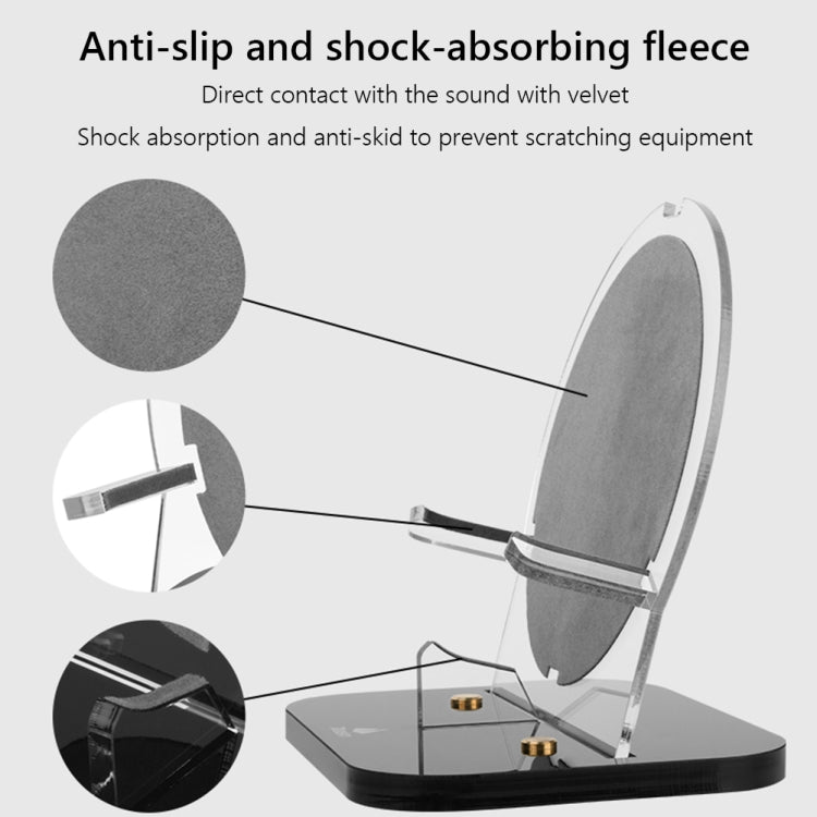 Pour Support de Bureau Acrylique Enceinte B&O Beoplay A1 / Beosound A1 2e Génération, Pour B&O Beoplay A1