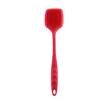 ZYA-251 Brosse à Récurer Intégrée en Silicone Brosse de Nettoyage Ménagère de Cuisine Brosse à Vaisselle, Rouge