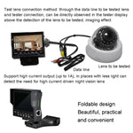 Testeur de surveillance de câbles réseau portable JSK-4300B 4,3 pouces avec sortie 12 V