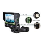 Testeur de surveillance de câbles réseau portable JSK-4300B 4,3 pouces avec sortie 12 V