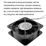 Châssis à rouleau électrique 220V 38W 15cm pour armoire, ventilateur à roulement à huile, ventilateur à double roulement à billes