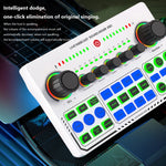 Carte son RGB LED Bluetooth X50 avec interface port OTG, X50