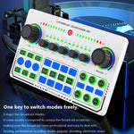 Carte son RGB LED Bluetooth X50 avec interface port OTG, X50