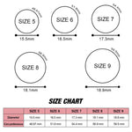 SH100 Bague large en silicone 5,7 mm à paillettes, taille 8, taille 9, taille 10