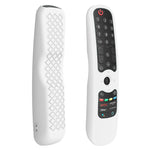 Coque en silicone pour télécommande TV LG AN-MR21GC / AN-MR21N / AN-MR21GA, GS0020 noir, GS0020 blanc, GS0020 bleu lumineux, GS0020 vert lumineux