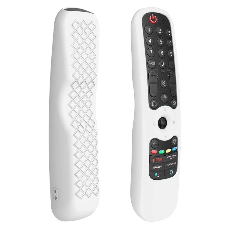 Coque en silicone pour télécommande TV LG AN-MR21GC / AN-MR21N / AN-MR21GA, GS0020 noir, GS0020 blanc, GS0020 bleu lumineux, GS0020 vert lumineux