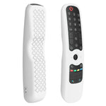 Coque en silicone pour télécommande TV LG AN-MR21GC / AN-MR21N / AN-MR21GA, GS0020 noir, GS0020 blanc, GS0020 bleu lumineux, GS0020 vert lumineux