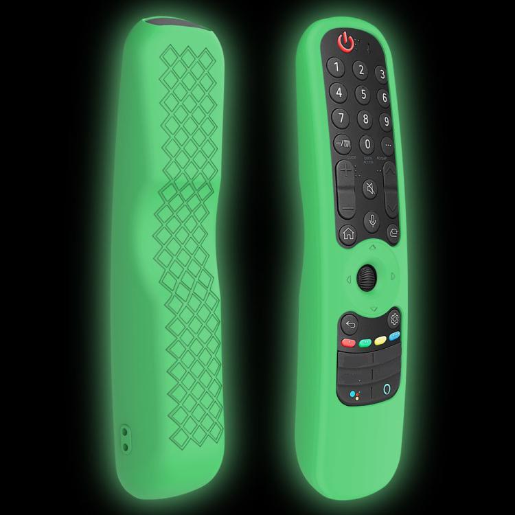 Coque en silicone pour télécommande TV LG AN-MR21GC / AN-MR21N / AN-MR21GA, GS0020 noir, GS0020 blanc, GS0020 bleu lumineux, GS0020 vert lumineux