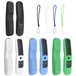 Coque en silicone pour télécommande TV LG AN-MR21GC / AN-MR21N / AN-MR21GA, GS0020 noir, GS0020 blanc, GS0020 bleu lumineux, GS0020 vert lumineux