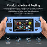 Pour Steam Deck Manette de Jeu Housse de Protection en Silicone Souple avec 4 Capuchons de Touche, SD001 (Bleu Lumineux), SD001 (Vert Lumineux), SD001 (Noir), SD001 (Rouge)