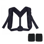 Correcteur de Posture Réglable pour le Dos, Ceinture d'Amélioration de la Cyphose pour Femmes et Hommes, Ordinaire, avec Rembourrage d'Épaule