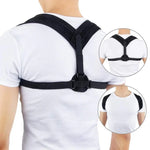 Correcteur de Posture Réglable pour le Dos, Ceinture d'Amélioration de la Cyphose pour Femmes et Hommes, Ordinaire, avec Rembourrage d'Épaule