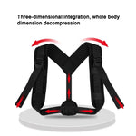 Correcteur de Posture Réglable pour le Dos, Ceinture d'Amélioration de la Cyphose pour Femmes et Hommes, Ordinaire, avec Rembourrage d'Épaule