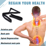 Y -Shaped Spine Chiropractic Decompression Traction Tool with Chin Strap, Spine  Traction