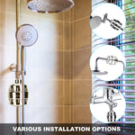 WHEELTON WHT-303 Filtre de douche pour la maison et la salle de bain, WHT-303