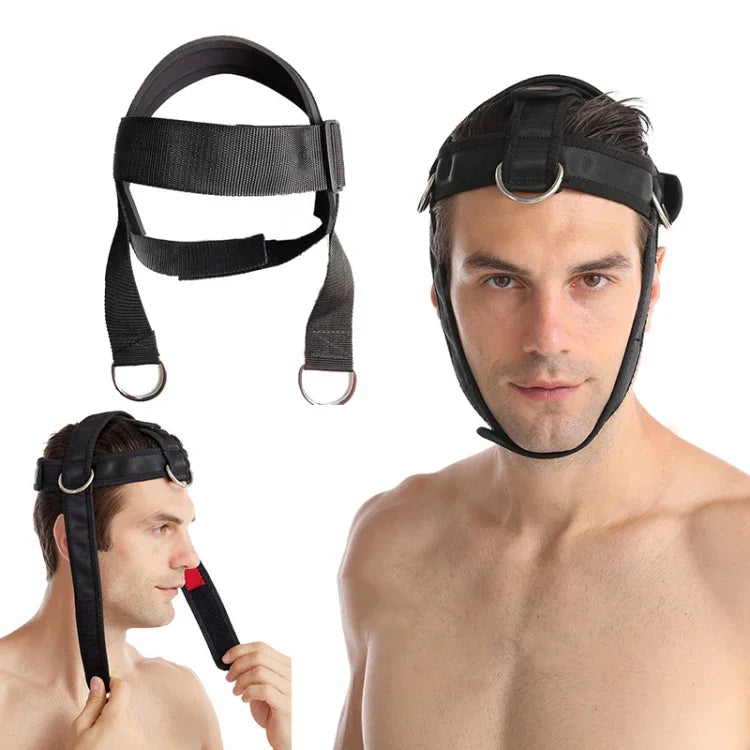 Ceinture d'entraînement du cou MK119 Entraîneur de force pour tête, cou et épaules, Casque d'entraînement du cou
