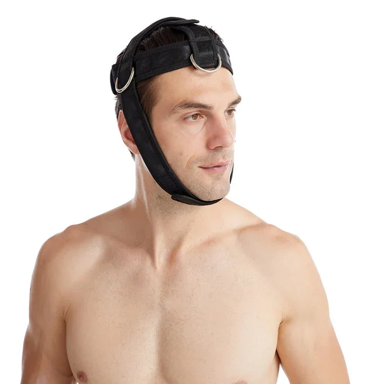 Ceinture d'entraînement du cou MK119 Entraîneur de force pour tête, cou et épaules, Casque d'entraînement du cou