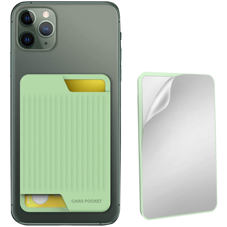 AhaStyle PT169 Étui de rangement en silicone pour cartes de téléphone portable, cartes de bus, cartes bancaires, organiseur pratique, PT169 (Rose), PT169 (Noir), PT169 (Vert), PT169 (Violet)