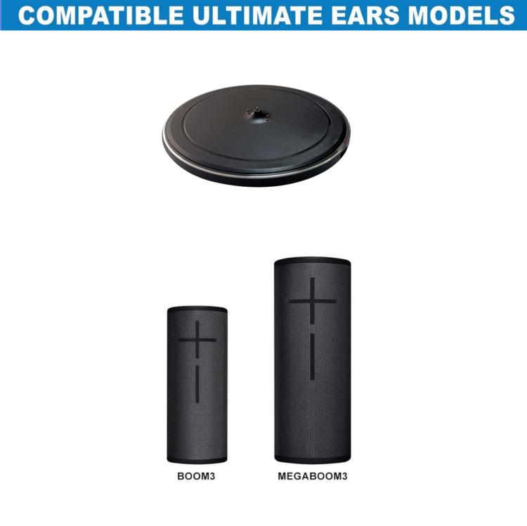 Pour la station de charge d'enceinte Logitech Ultimate Ears Boom 3 / Megaboom 3