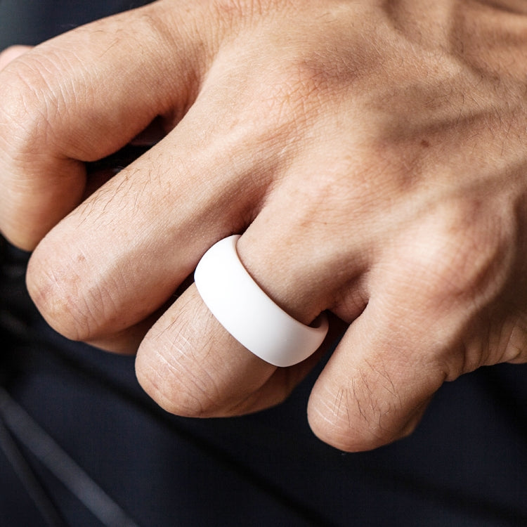 SiR013 Bague en silicone courbée pour sports de plein air de 8,7 mm, n°11, n°12, n°13, n°14
