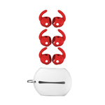 Pour les embouts auriculaires en silicone AhaStyle PT172 pour écouteurs Beats Studio Buds, Style : Embouts x 3 + étui (blanc), Embouts x 3 + étui (rouge), Embouts x 3 + étui (noir), Embouts (blanc), Embouts (noir), Embouts (rouge)