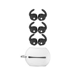 Pour les embouts auriculaires en silicone AhaStyle PT172 pour écouteurs Beats Studio Buds, Style : Embouts x 3 + étui (blanc), Embouts x 3 + étui (rouge), Embouts x 3 + étui (noir), Embouts (blanc), Embouts (noir), Embouts (rouge)