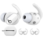 Pour les embouts auriculaires en silicone AhaStyle PT172 pour écouteurs Beats Studio Buds, Style : Embouts x 3 + étui (blanc), Embouts x 3 + étui (rouge), Embouts x 3 + étui (noir), Embouts (blanc), Embouts (noir), Embouts (rouge)